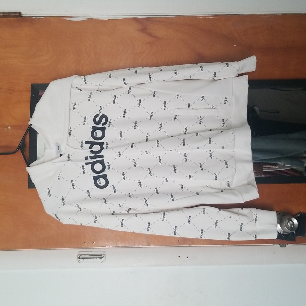 Adidas Allover Print Hoodie